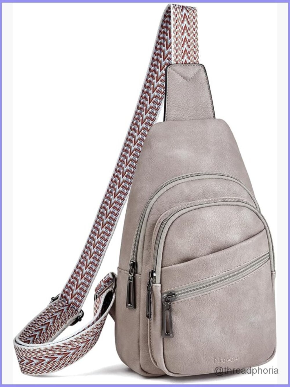 Sling Bag Crossbody Purse Fanny Pack Chest Bag Travel Leisure Sport
